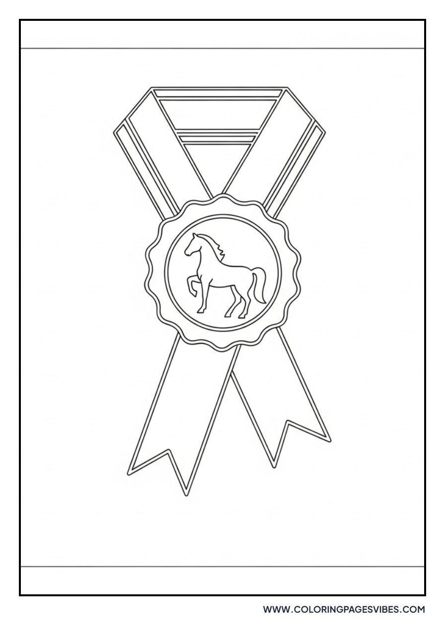 Equestrian Medal Award