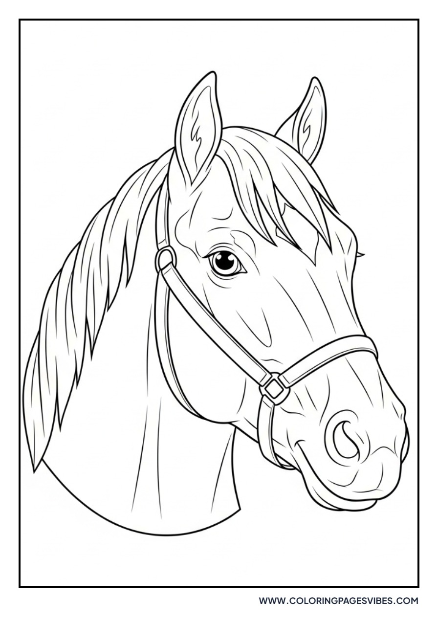 Friendly Stallion Head