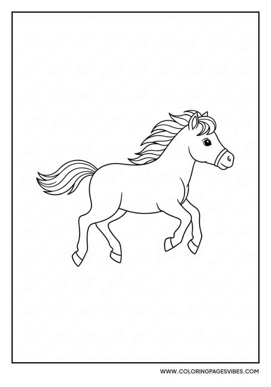 Galloping Tiny Horse