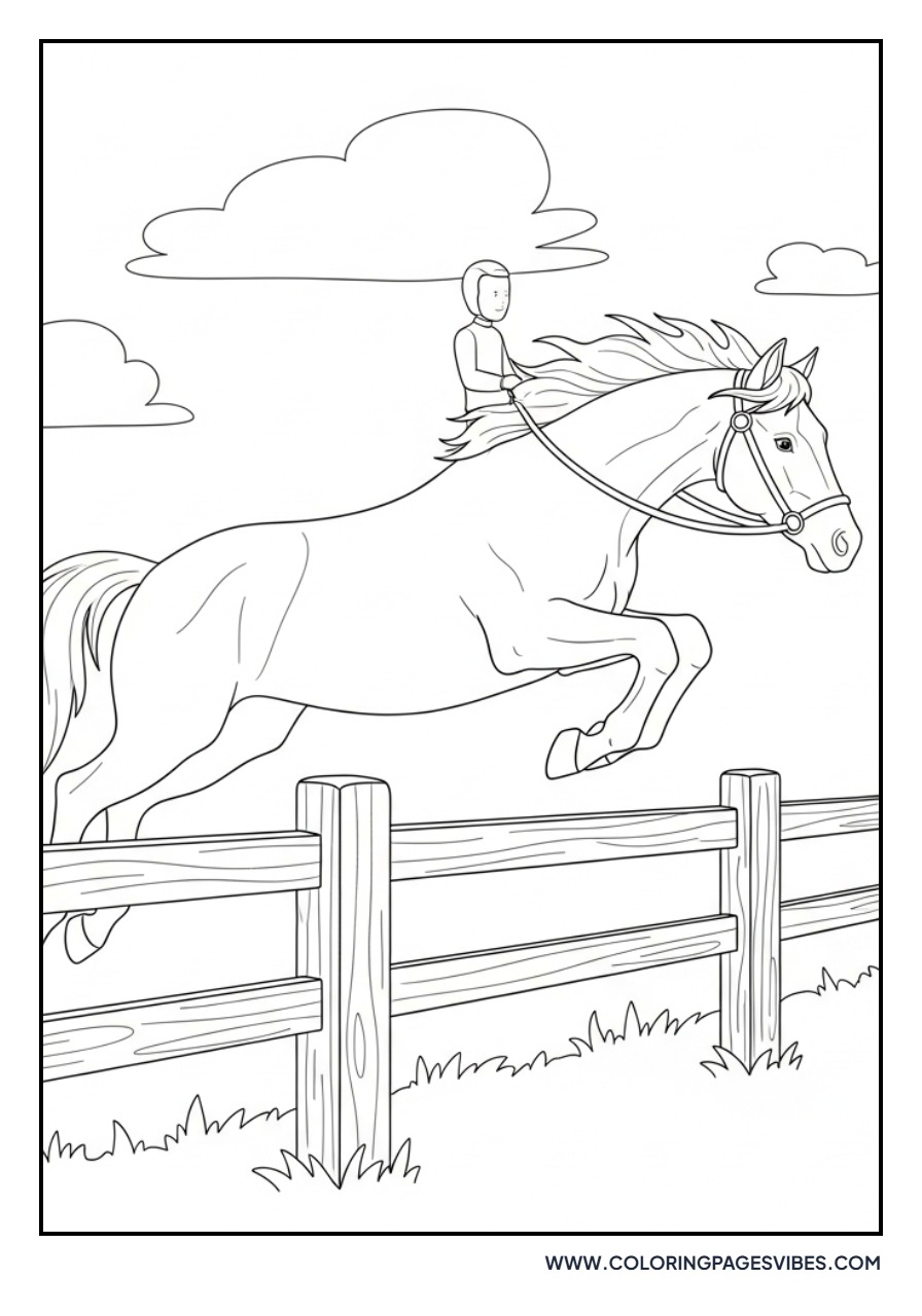 Jumping Over a Fence