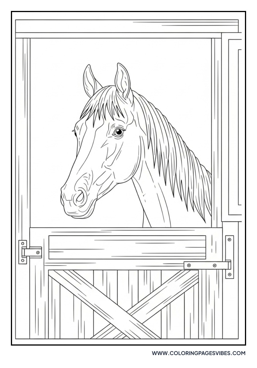 Stable Door Horse