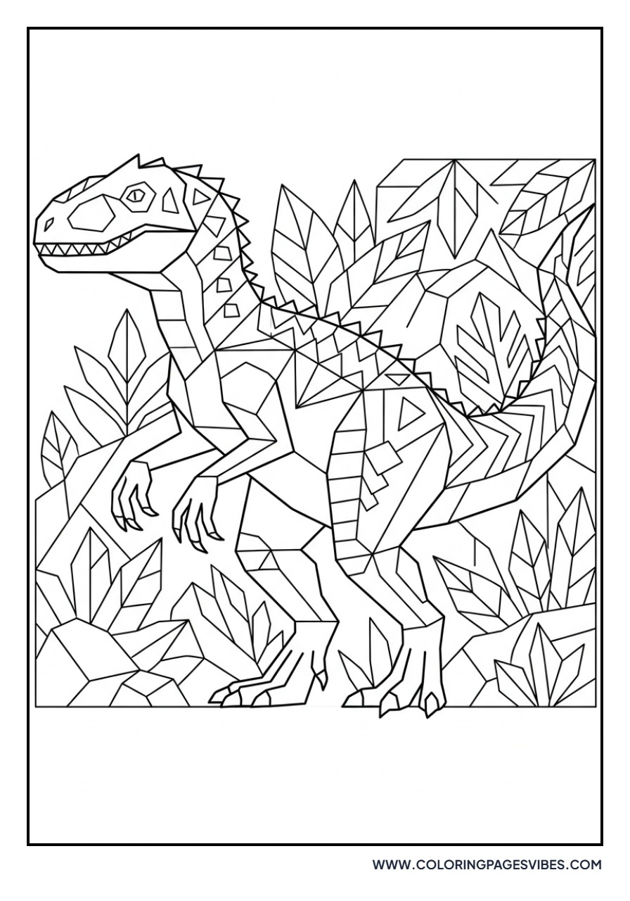 Indominus Rex Camouflage Mode