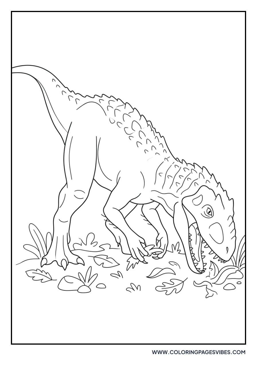 Indominus Rex Eating