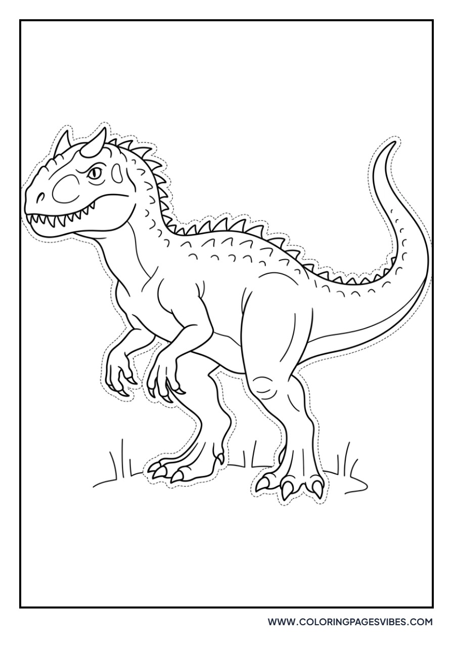 Indominus Rex Step by Step