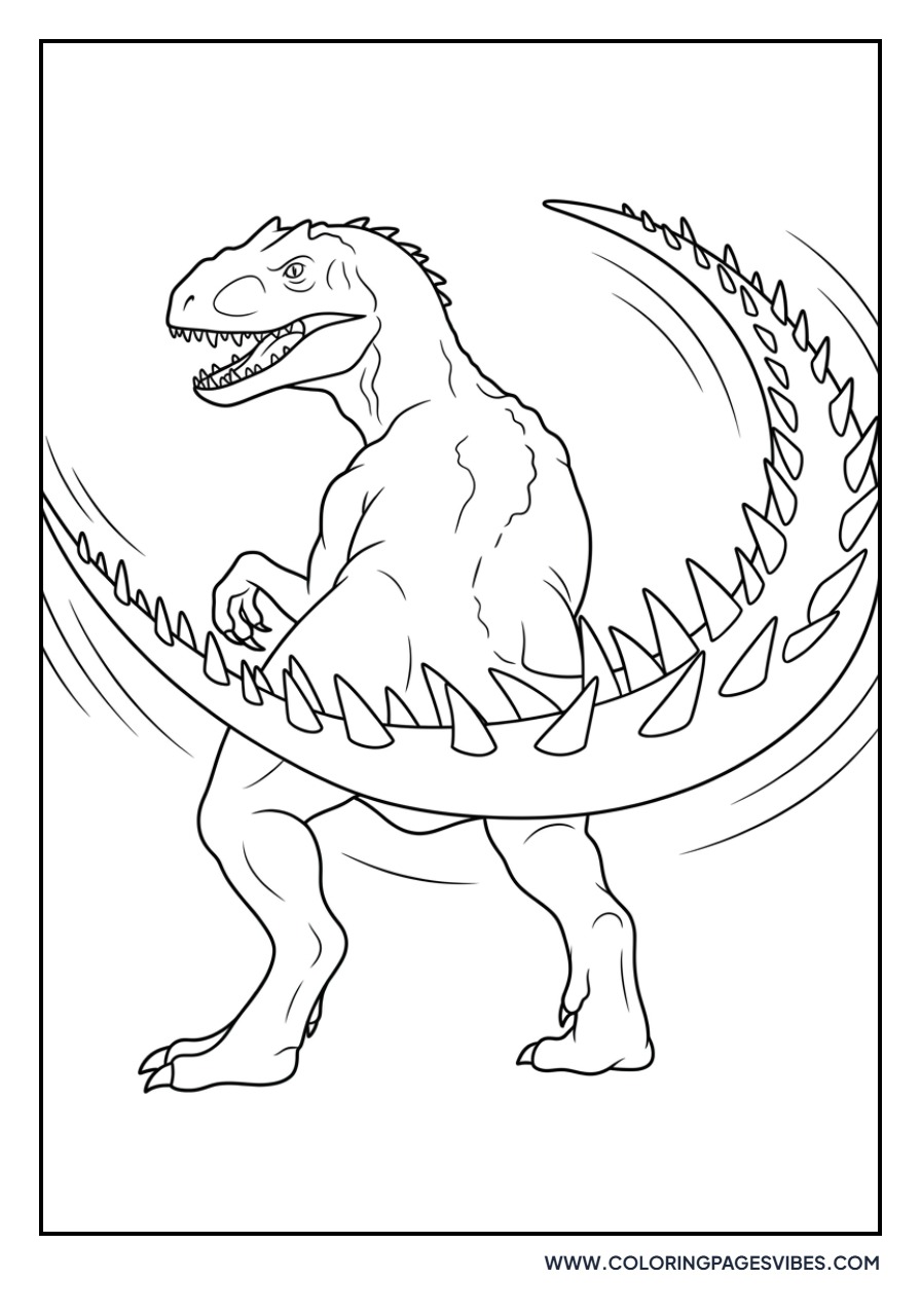 Indominus Rex Tail Whip