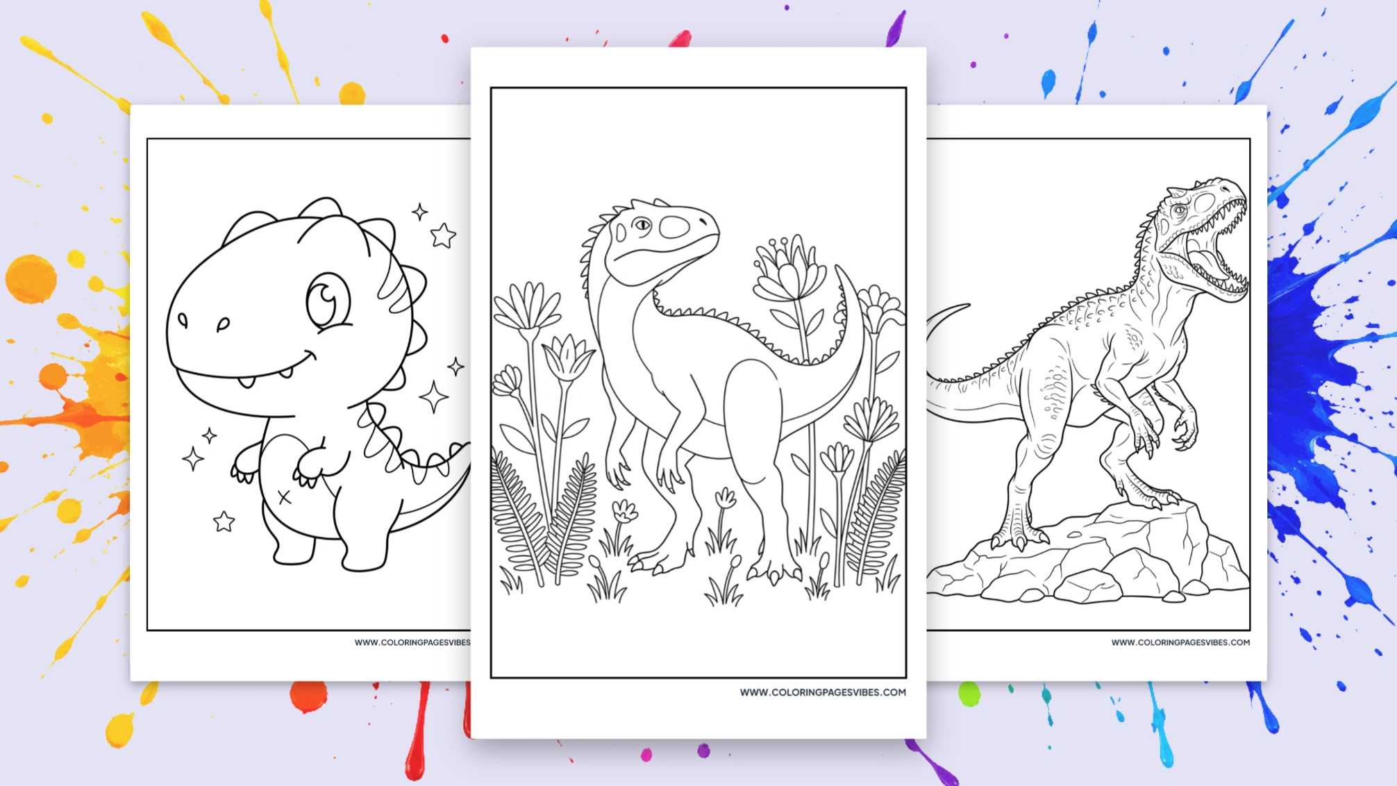 55+ Free Printable Indominus Rex Coloring Pages (PDF)
