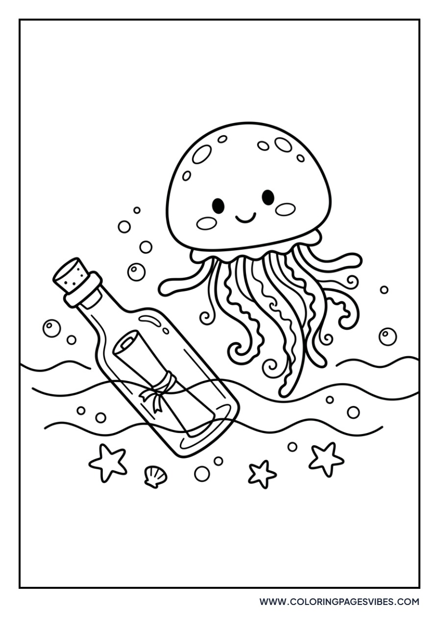 Jellyfish and a Message in a Bottle