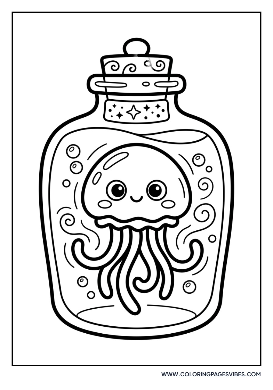 Jellyfish in a Glass Jar
