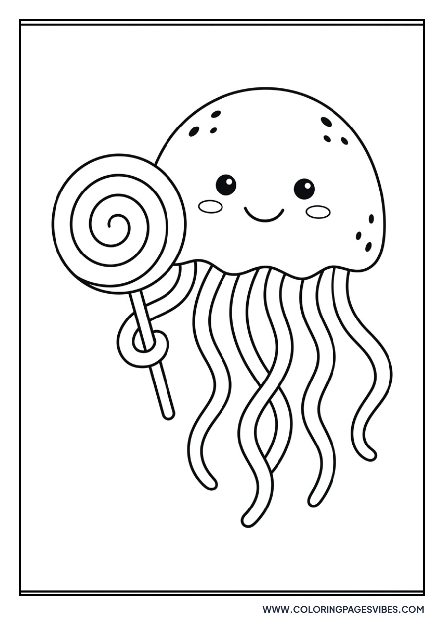 Jellyfish with a Lollipop