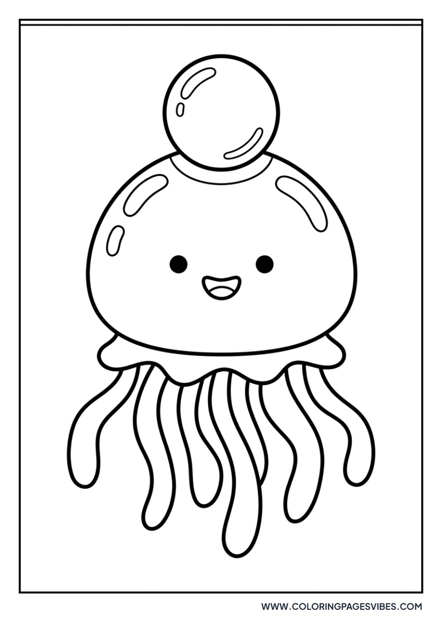 Jellyfish with a Pearl