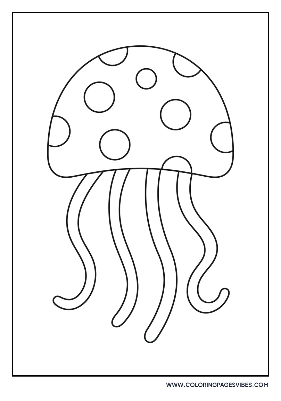 Jellyfish with Polka Dot Bell