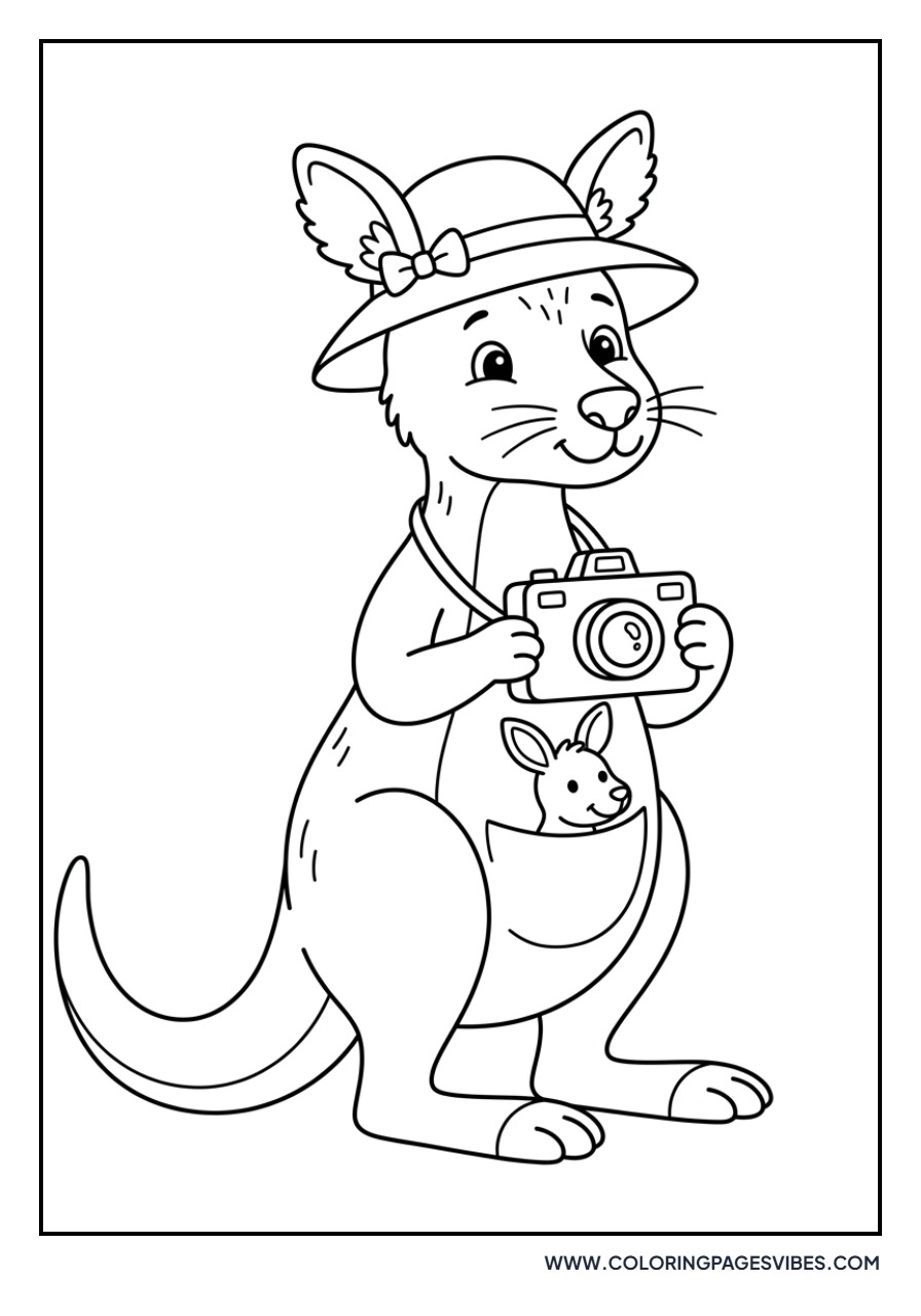 Kangaroo with a Camera
