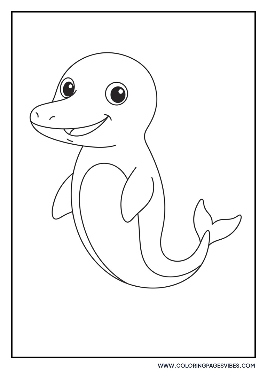 Cute Baby Mosasaurus