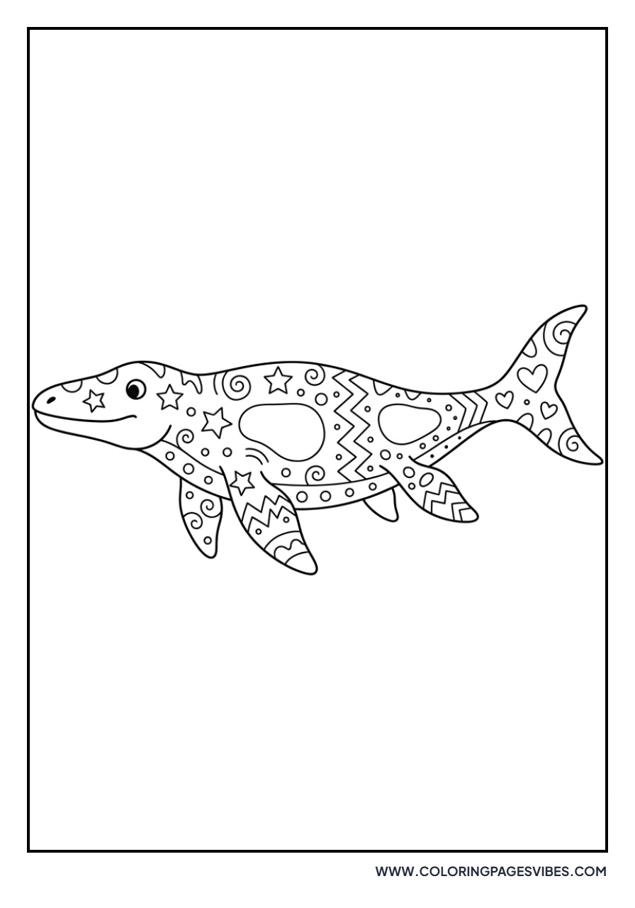 Doodle Mosasaurus