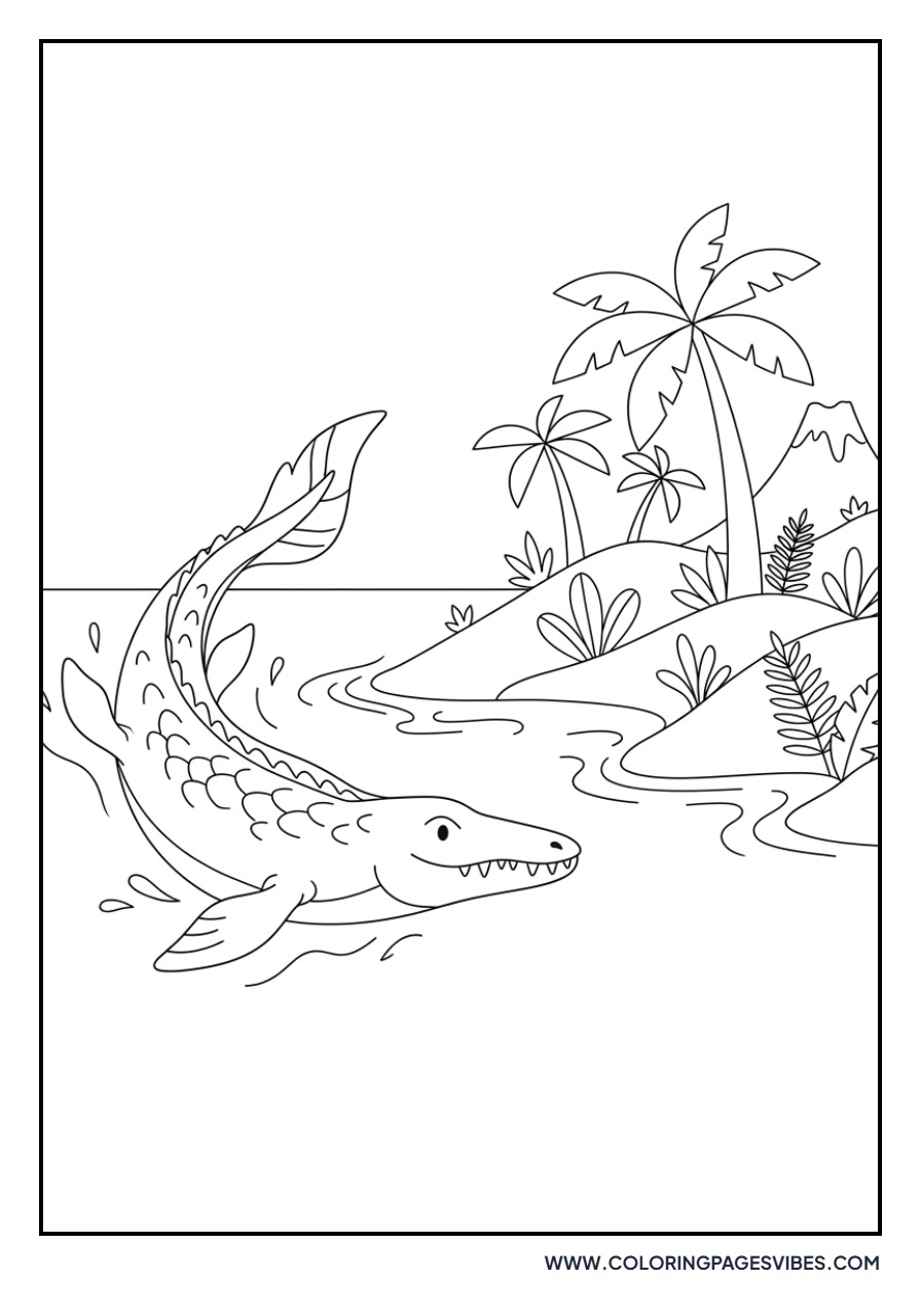 Mosasaurus Beach Shore