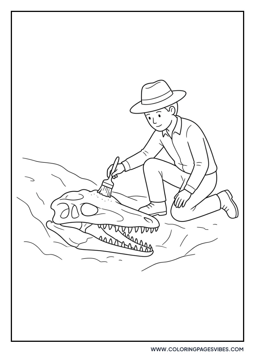 Mosasaurus Fossil Dig