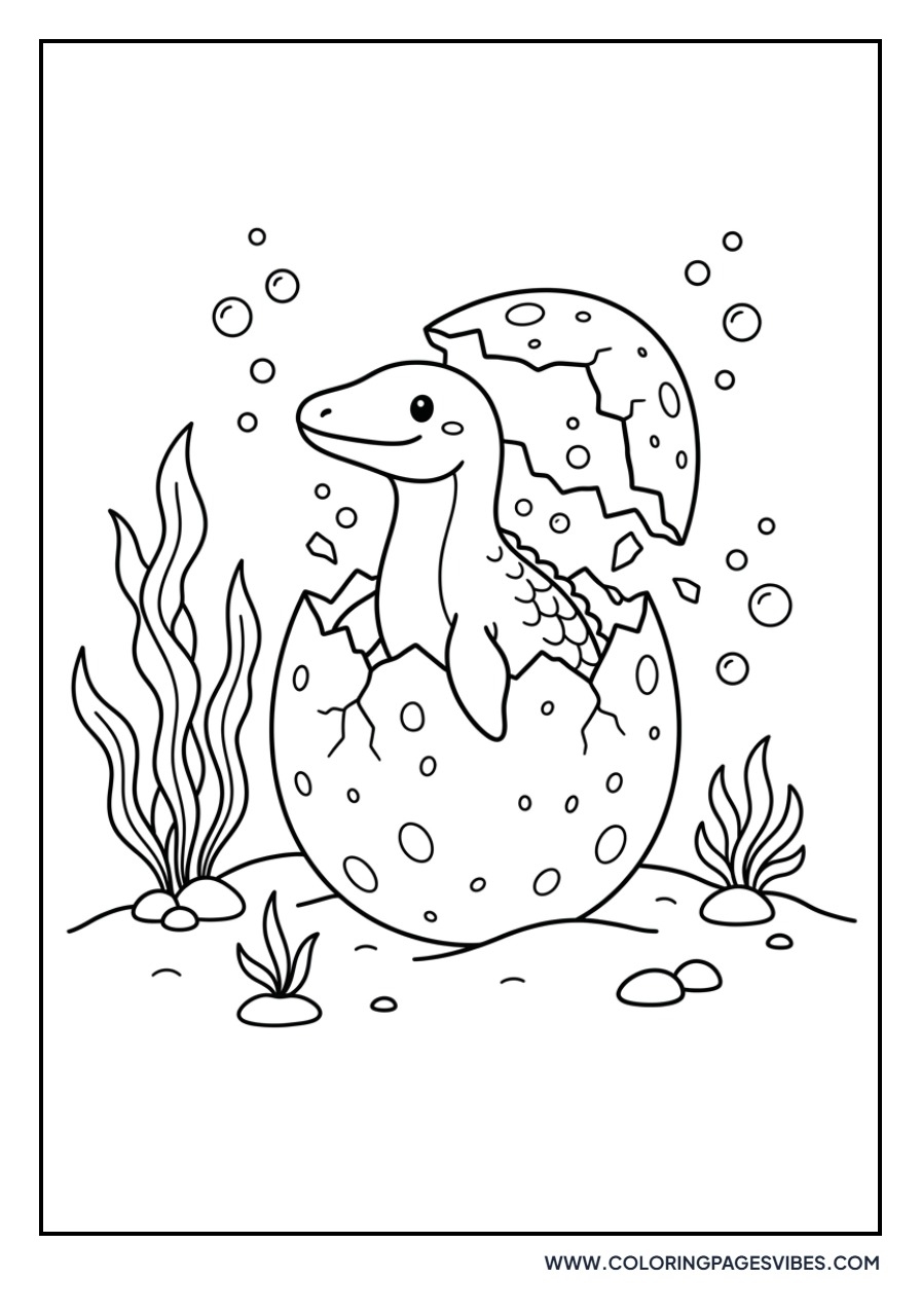 Mosasaurus Hatching