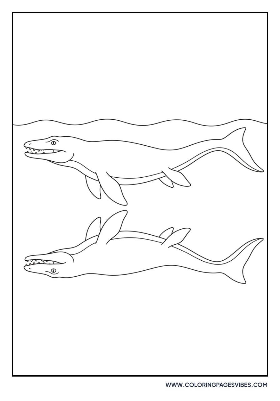 Mosasaurus Reflection
