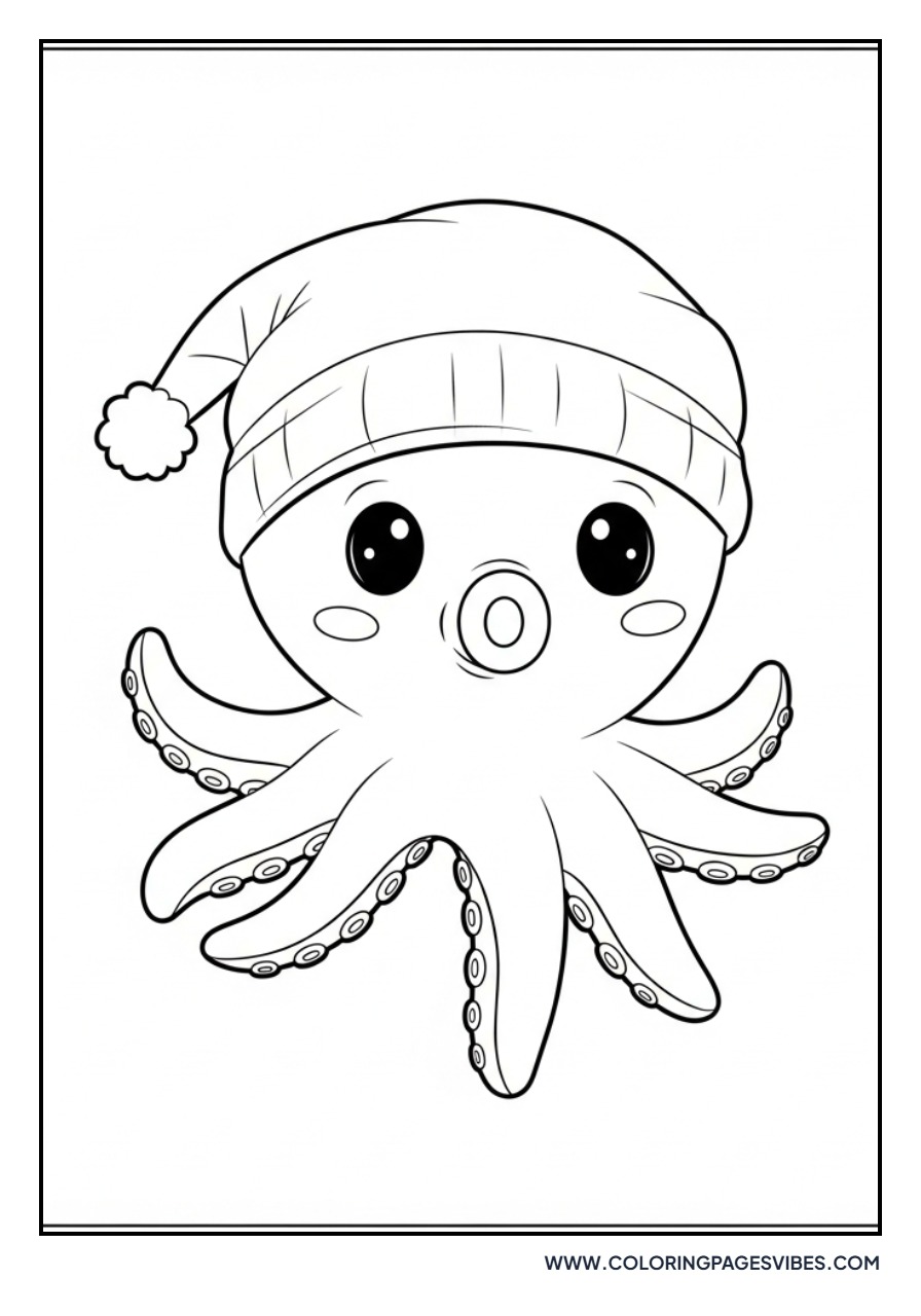 Blinking Chibi Octopus