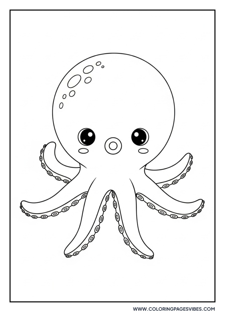 Kawaii Baby Octopus