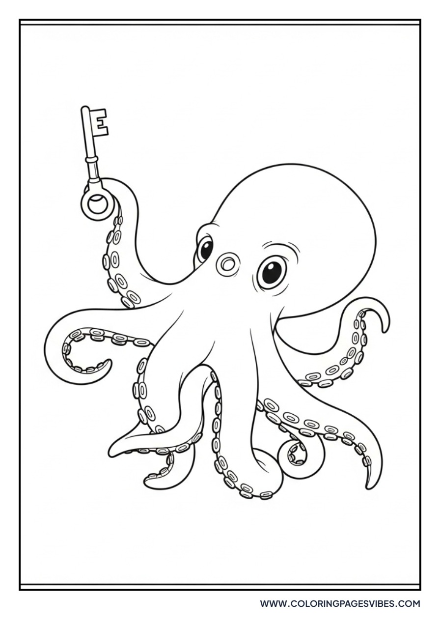 Octopus Holding Key