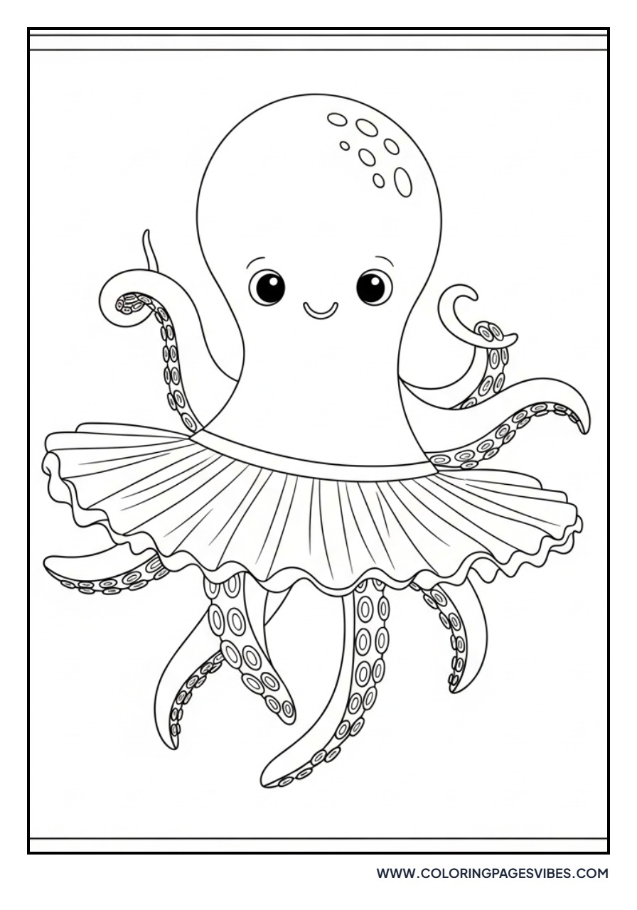 Octopus in Tutu