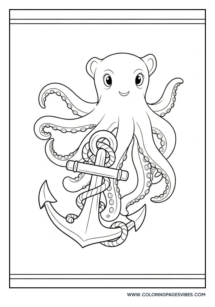 Octopus near Anchor