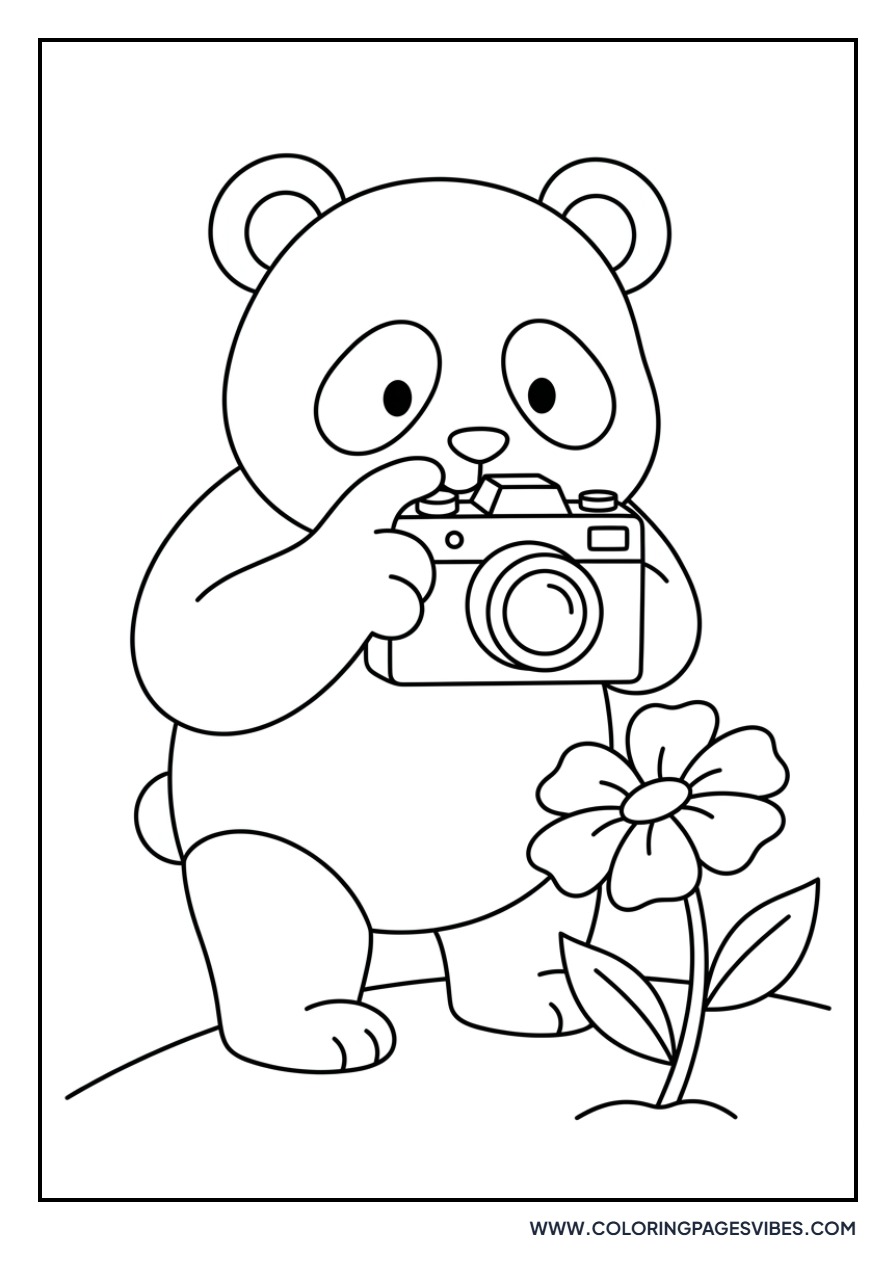 Panda with a Camera