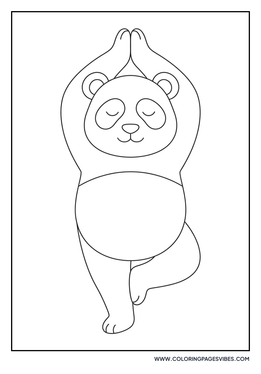 Panda Yoga Pose