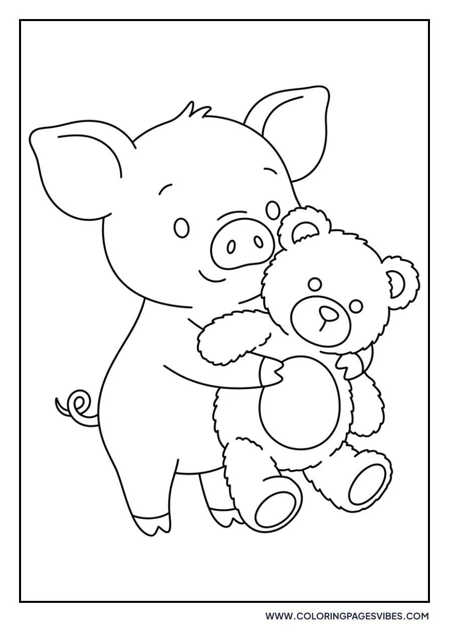 Music Conductor Pig