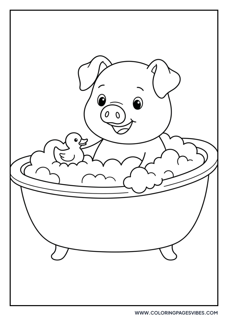 Pig in a Bathtub