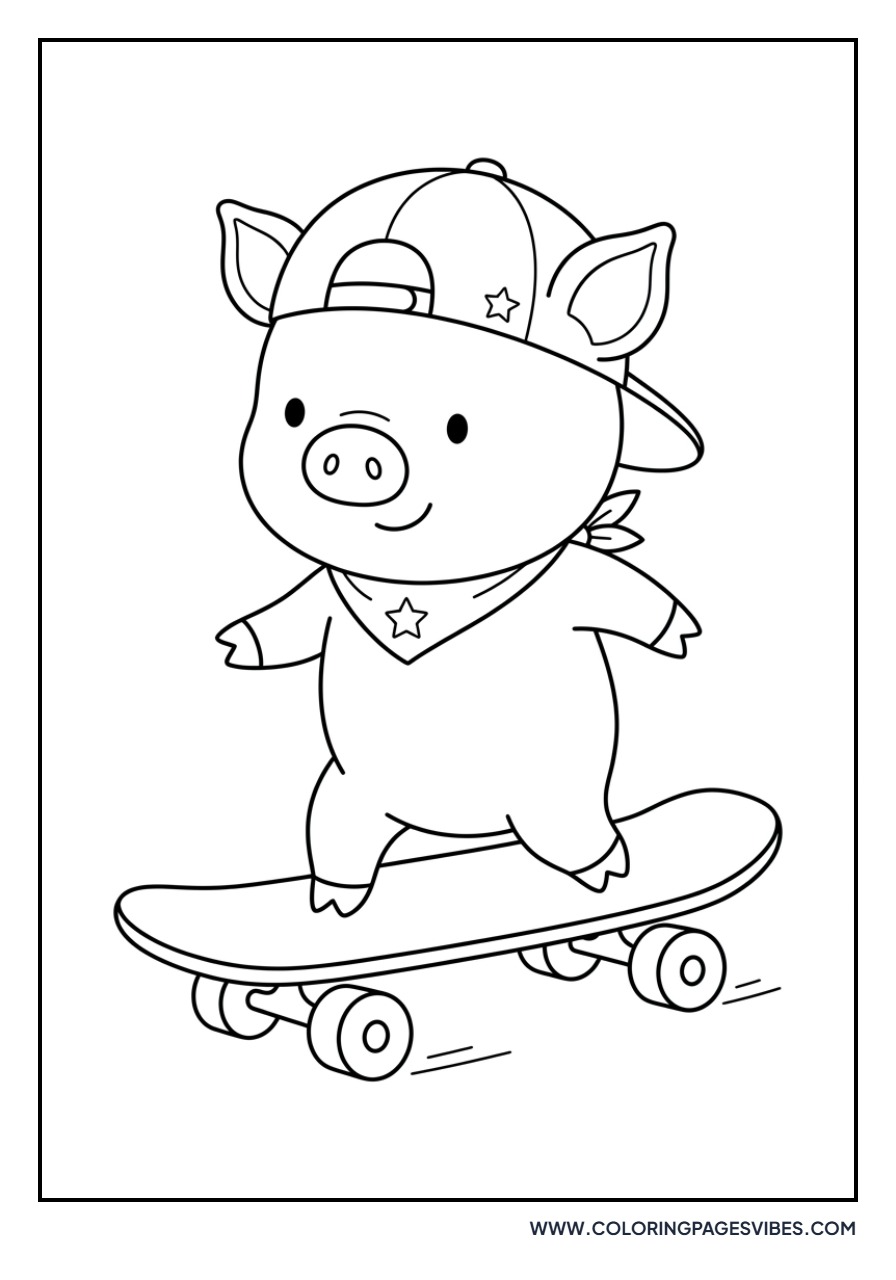 Pig in a Wagon