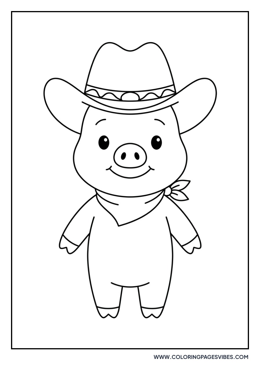 Piglet in a Hot Air Balloon