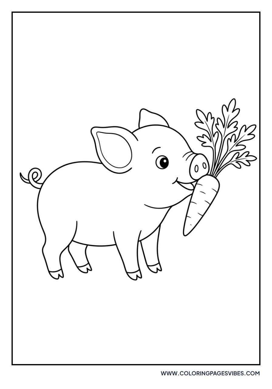 Piglet in a Nest