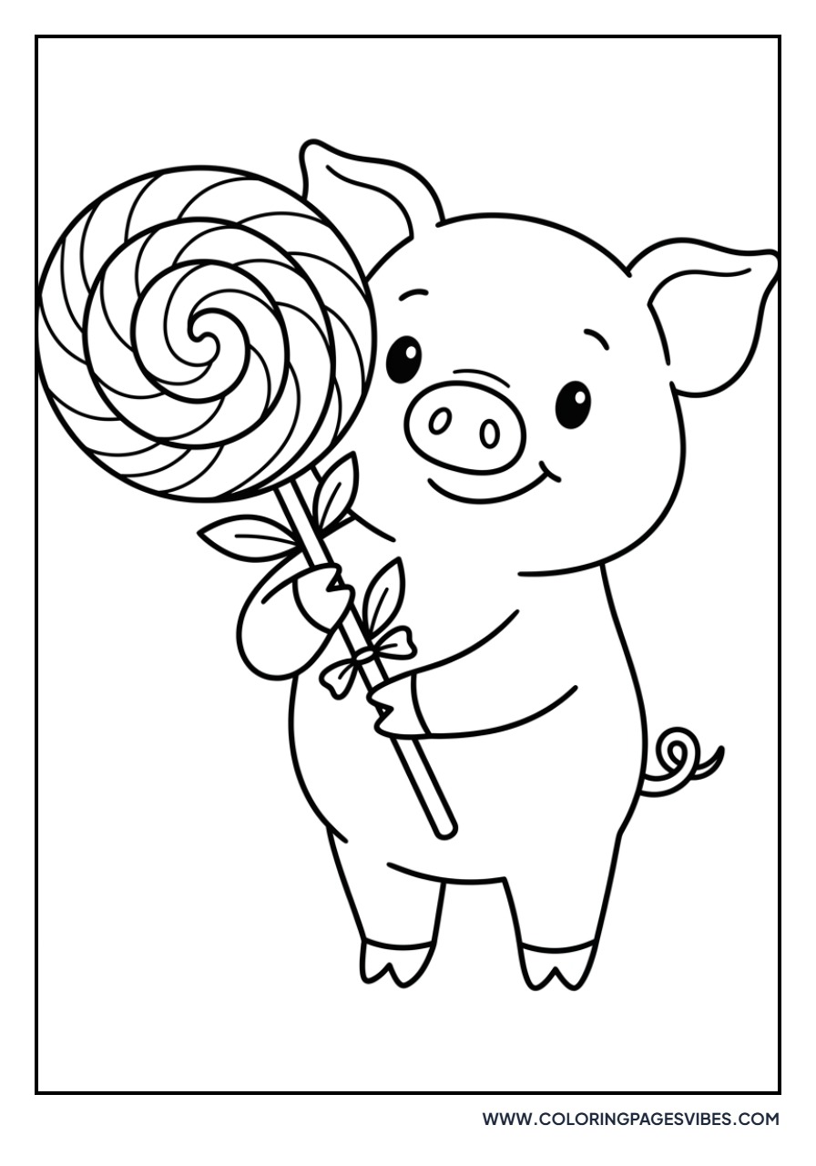 Piglet in the Rain