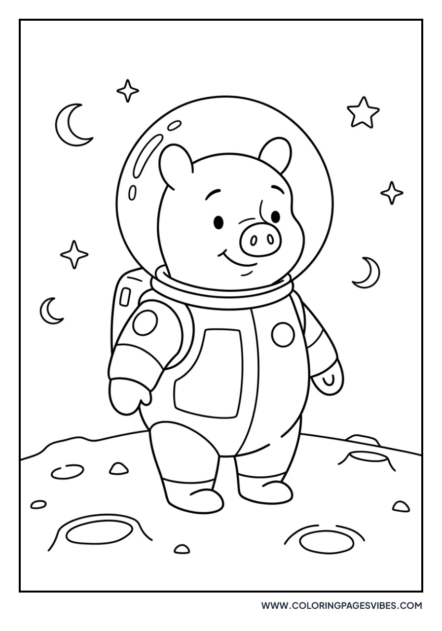 Piglet with a Carrot