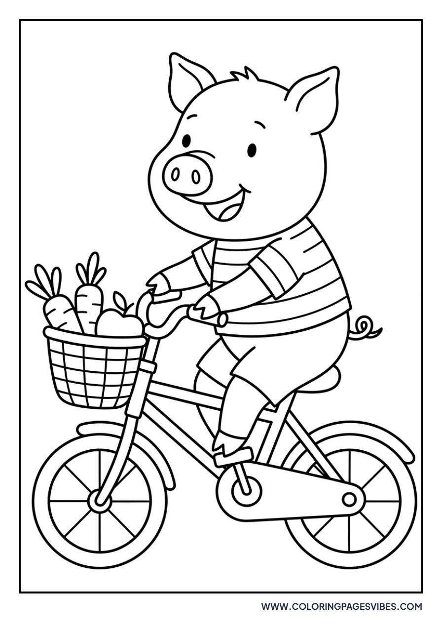 Piglet with a Kite