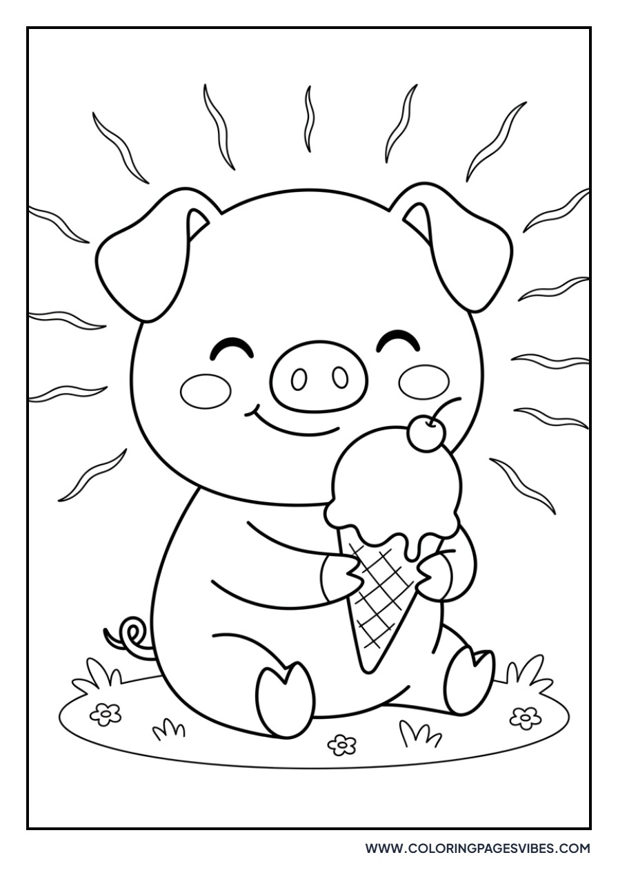 Scuba Diver Pig
