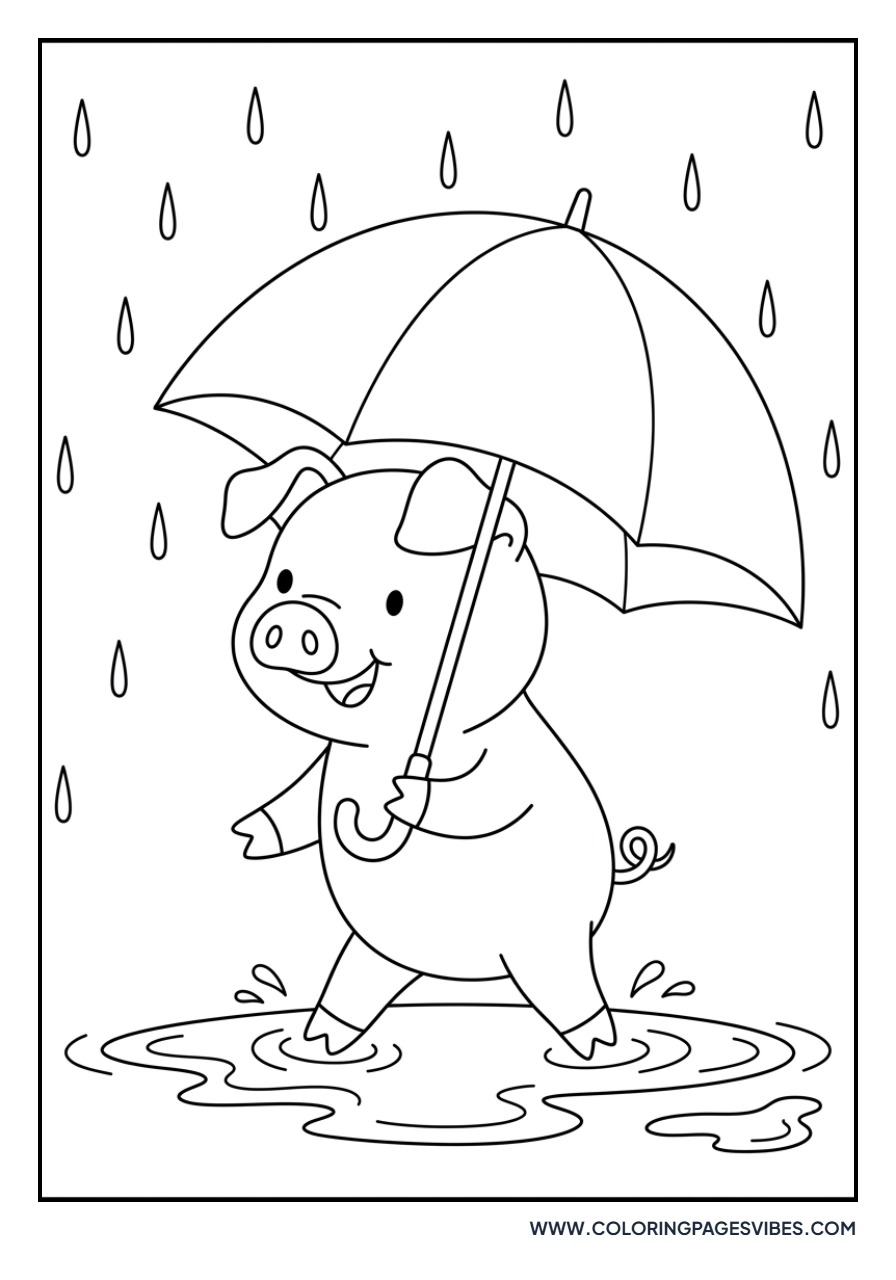 Skater Pig on a Skateboard