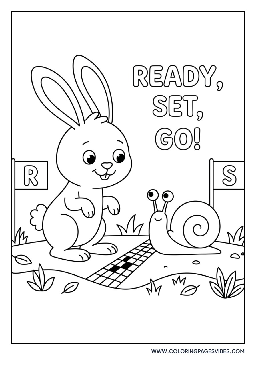 Rabbit and a Snail Race