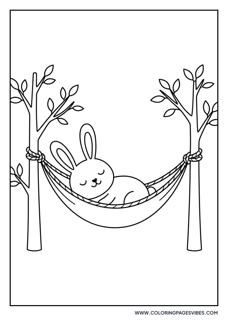 Rabbit in a Hammock