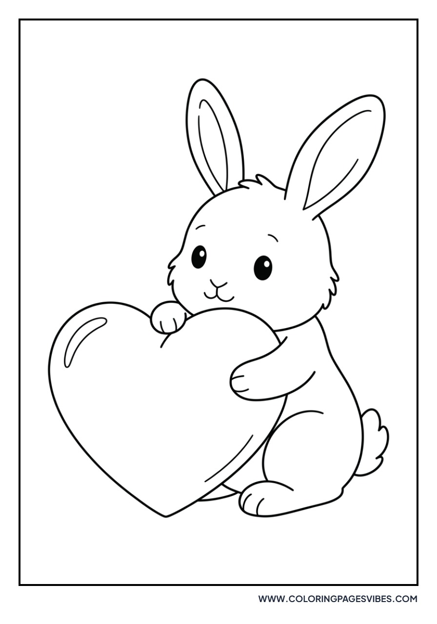 Rabbit with a Heart