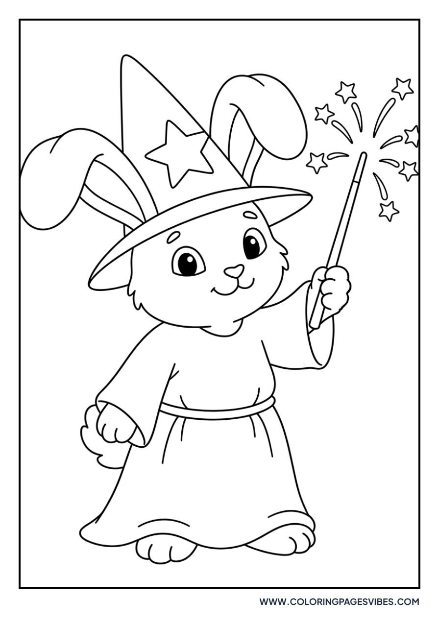 Rabbit with a Magic Wand