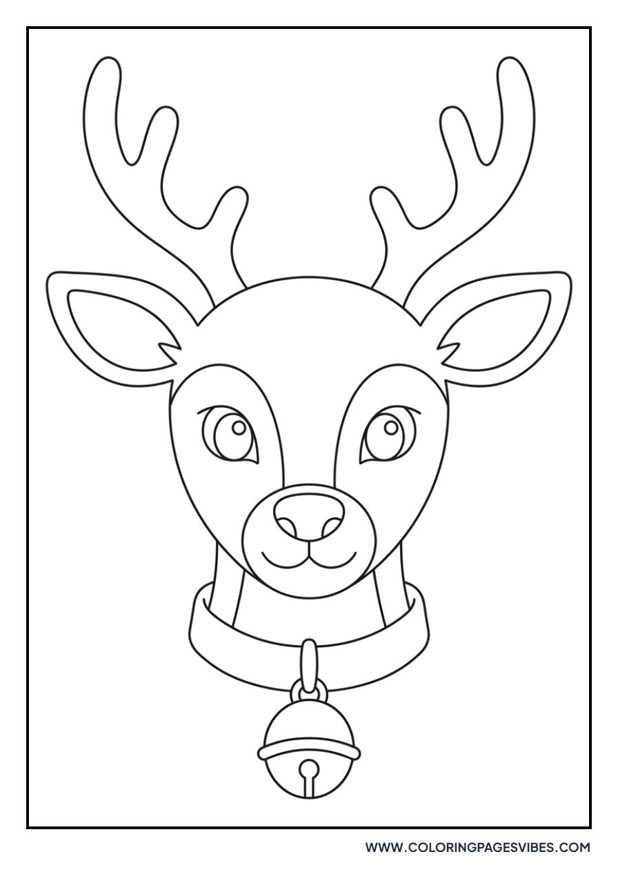 Reindeer with a Jingle Bell