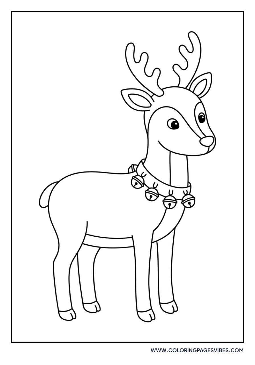 Reindeer with a Sleigh Bell