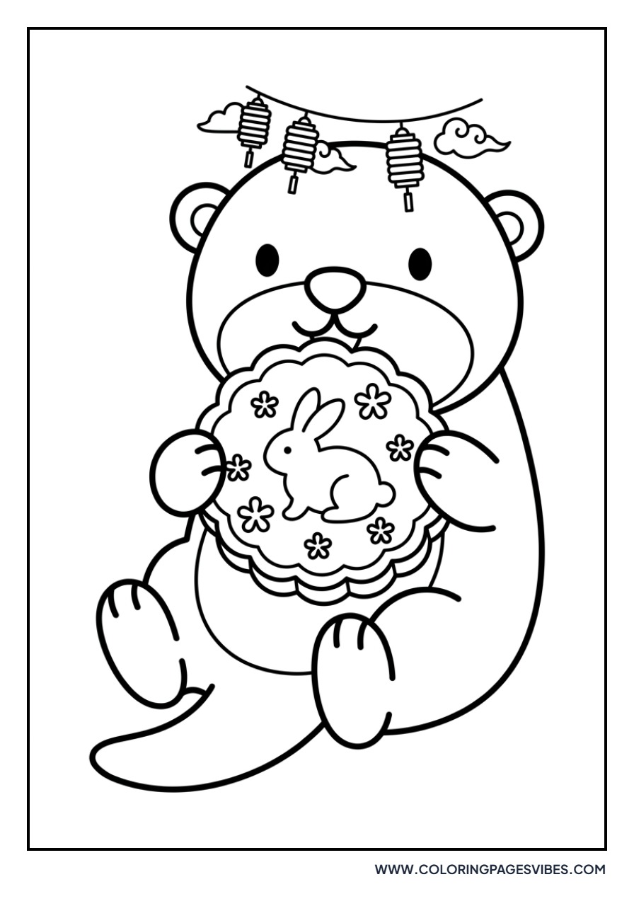 Otter and Mooncake
