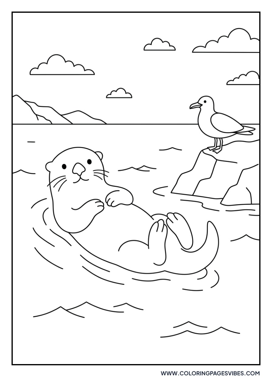 Otter and Seagull