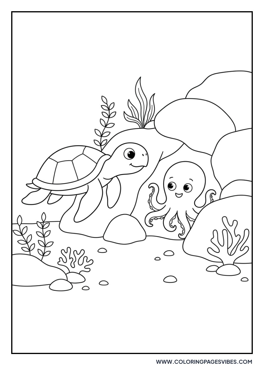 Turtle and Octopus