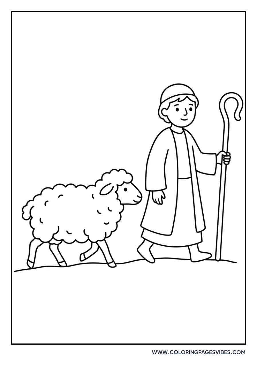 Sheep and Shepherd