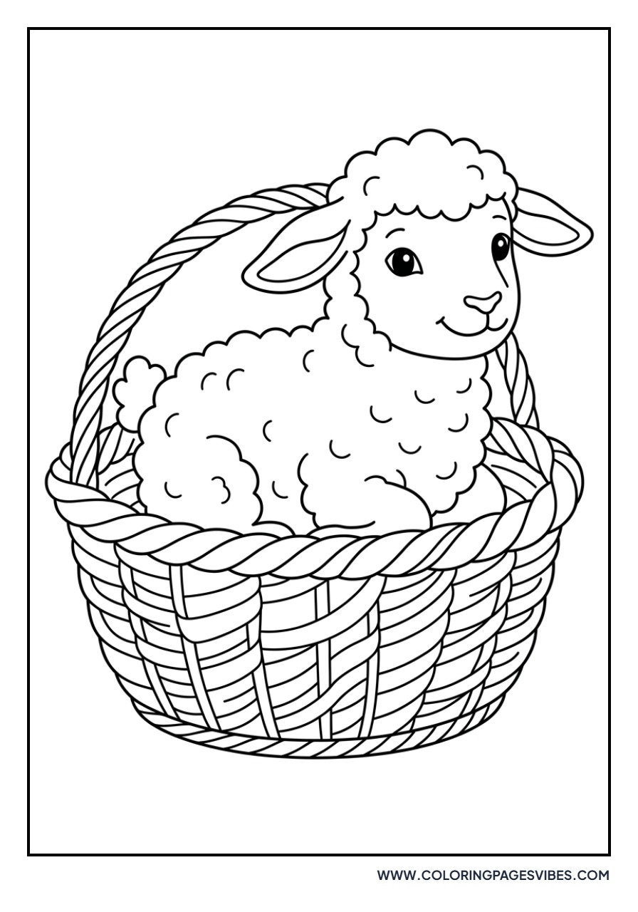 Sheep in a Basket